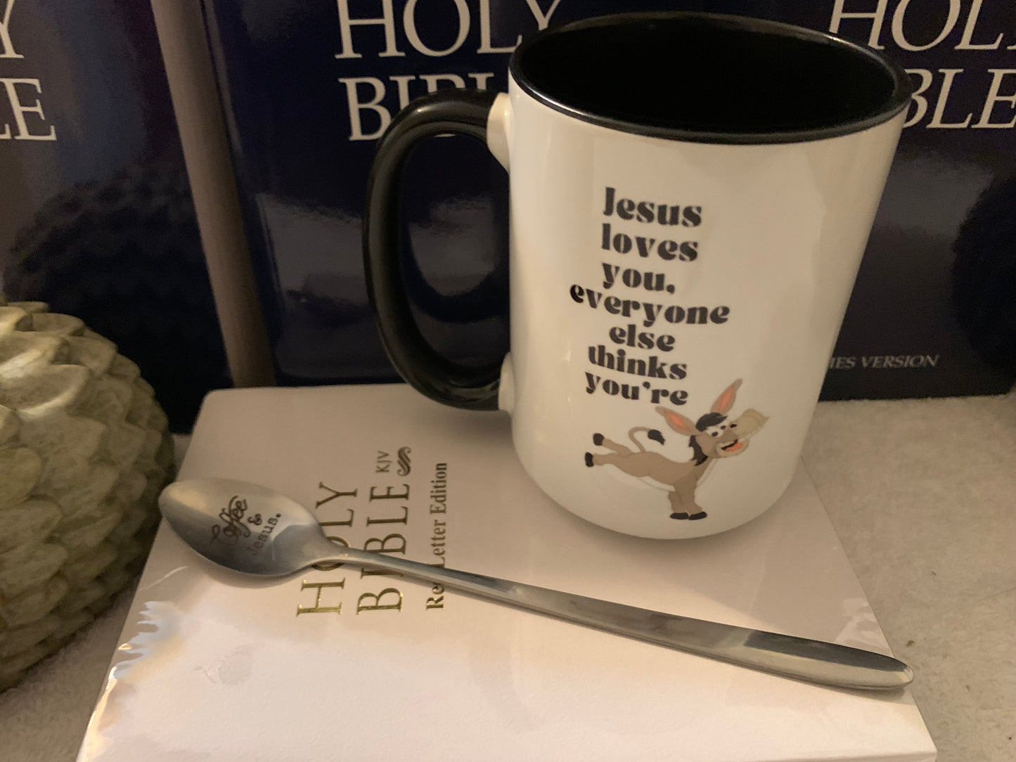 3:7 Jesus loves you, everyone else donkey (humor)