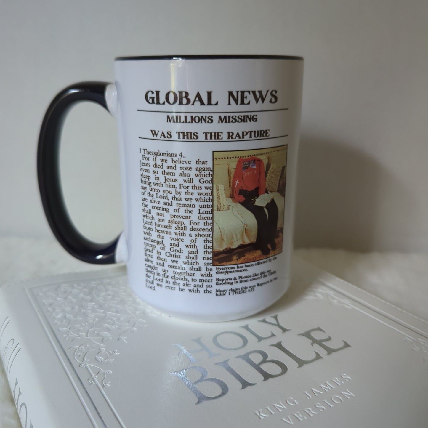 1:2 Breaking News Rapture Mug