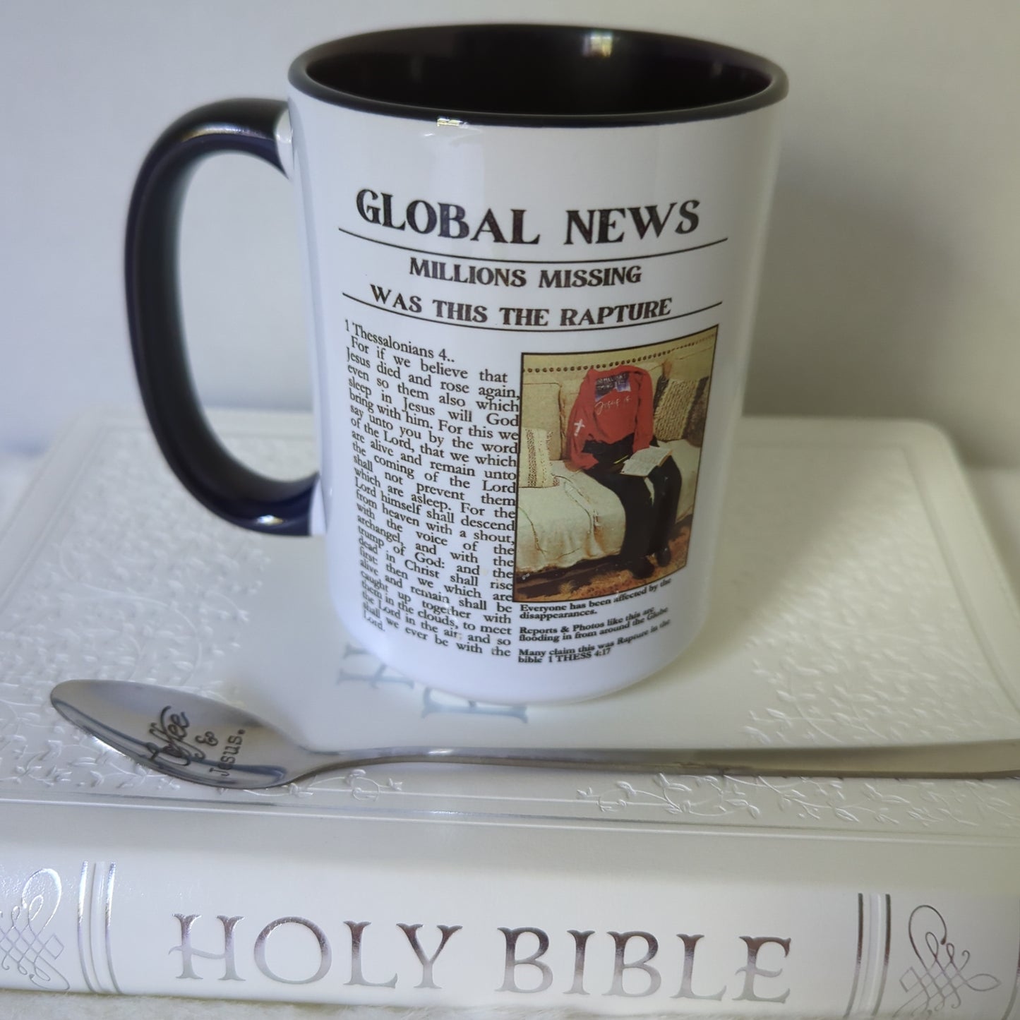 1:2 Breaking News Rapture Mug