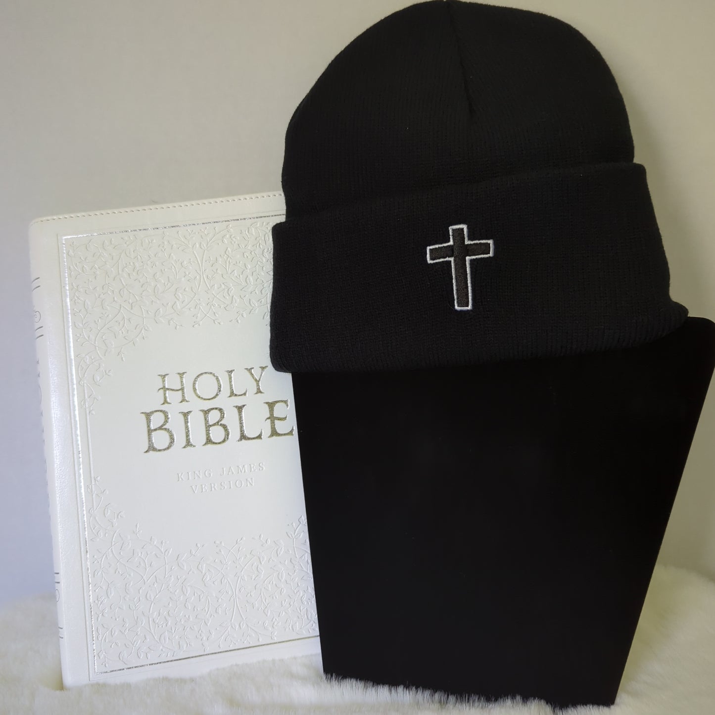 Embroidered Cross Hat