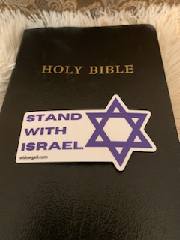 4:01 Windshield Sticker - I stand with Israel