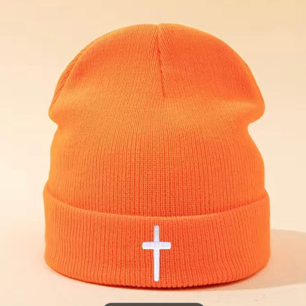 Embroidered Simple Cross Hat