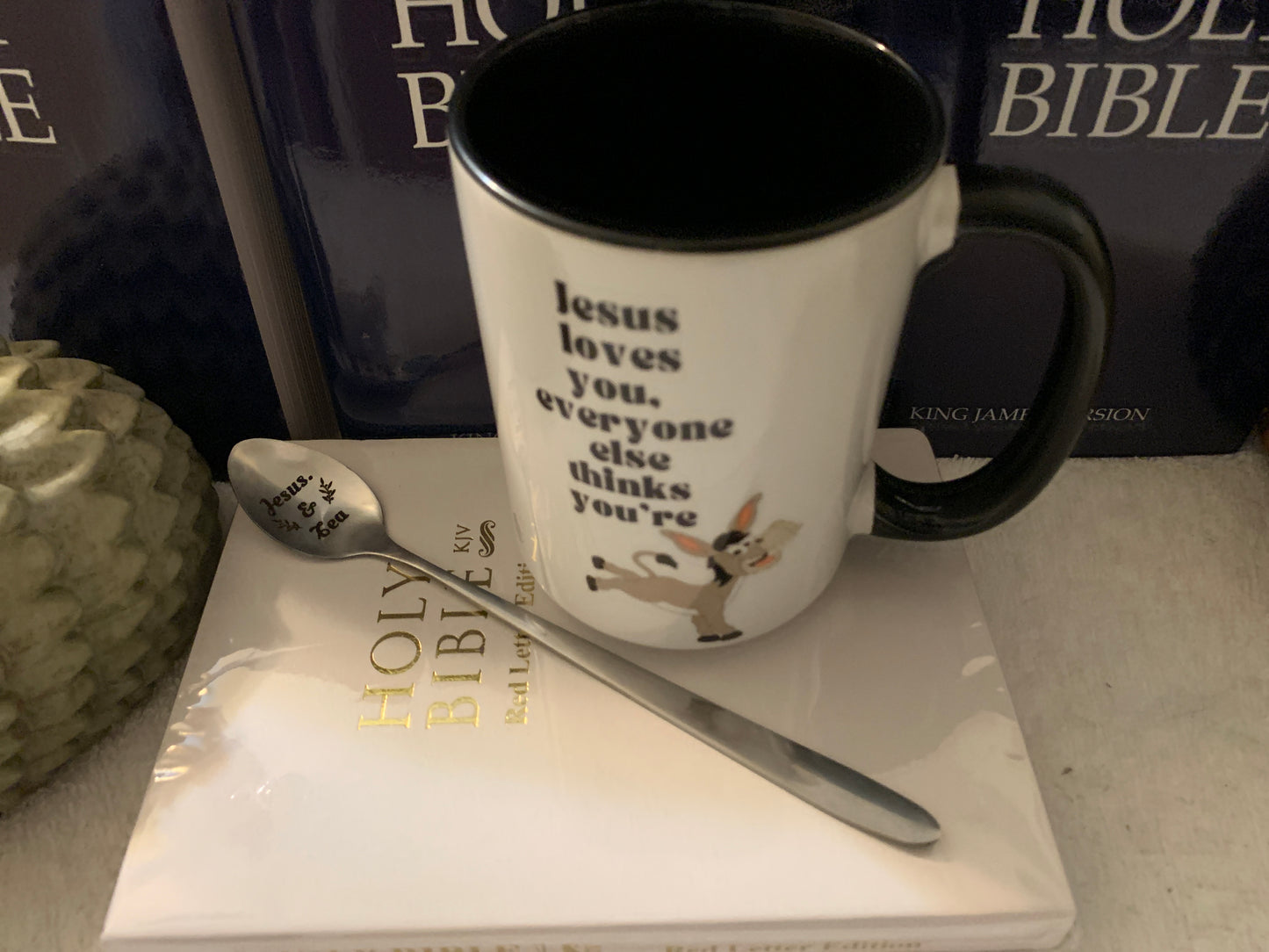 3:7 Jesus loves you, everyone else donkey (humor)